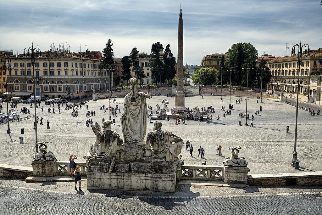 Ferienwohnung Dimora Storica Palazzo Marescalchi Belli Rom Exterior foto